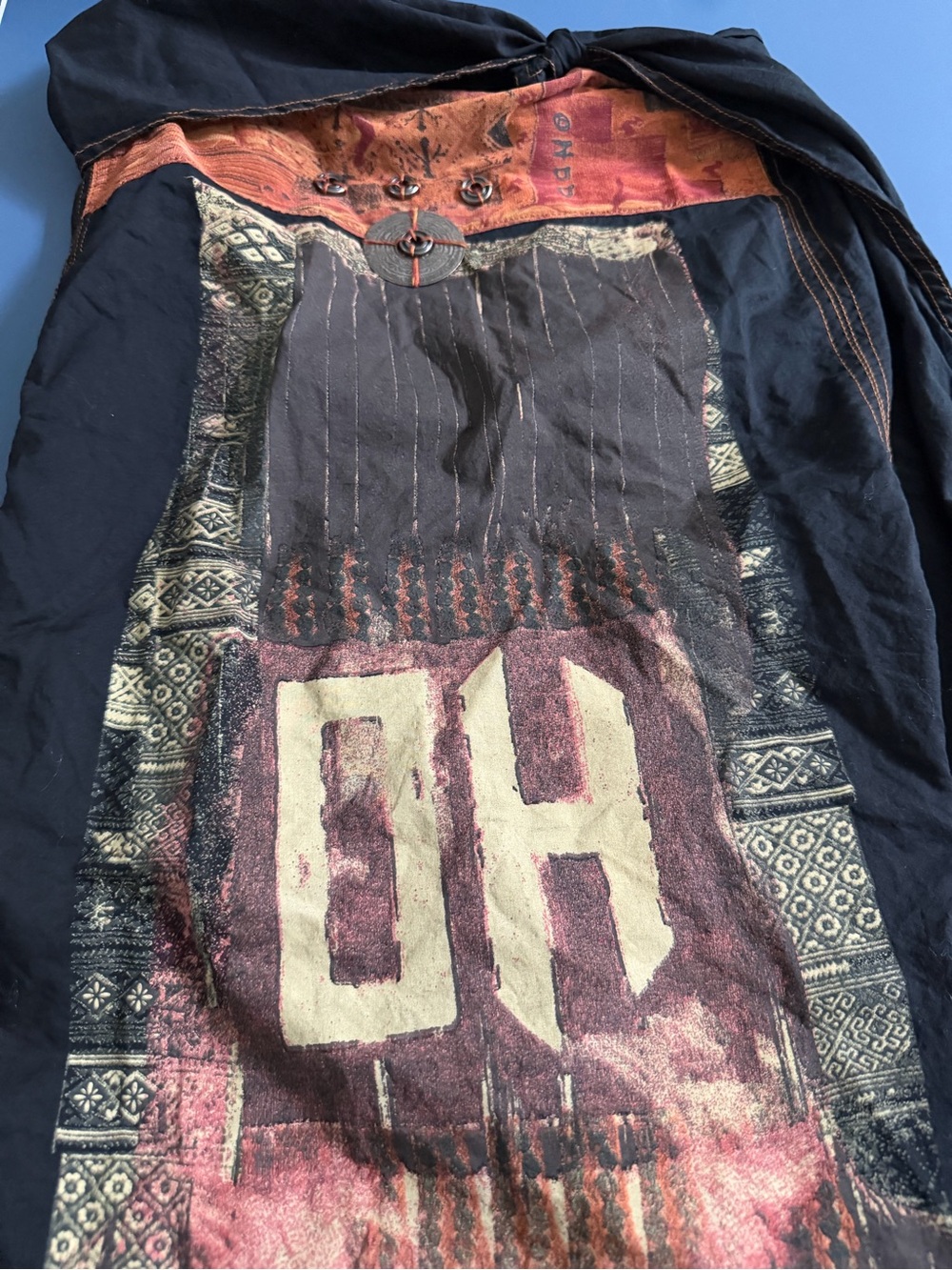 rare vintage ohdd save the queen wrap skirt